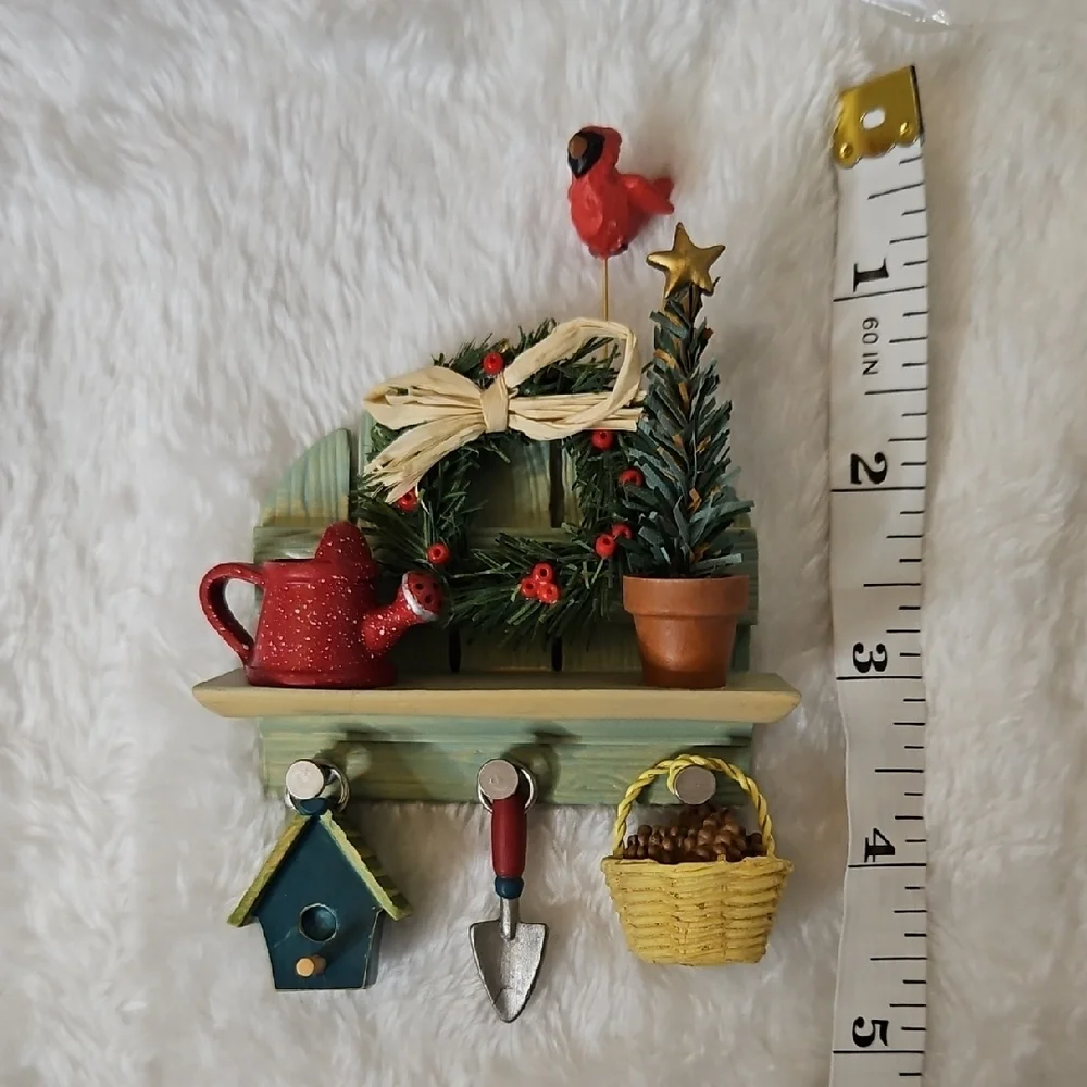 Hallmark Keepsake Ornament 2002 Gardener's Christmas Corner Vintage NIB